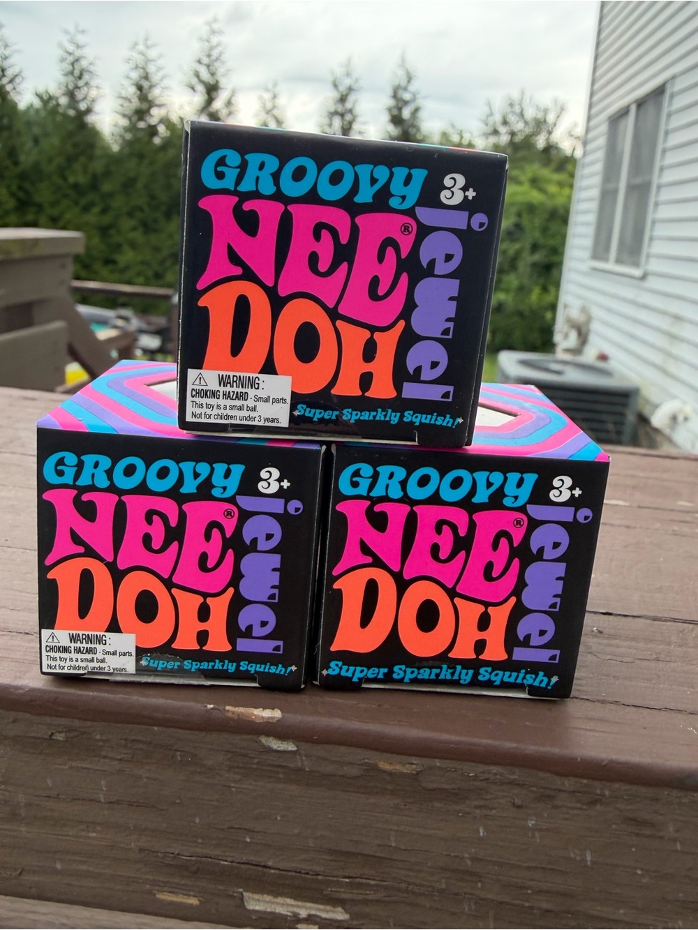 NeeDoh Groovy Jewel- Set of 3 MINI